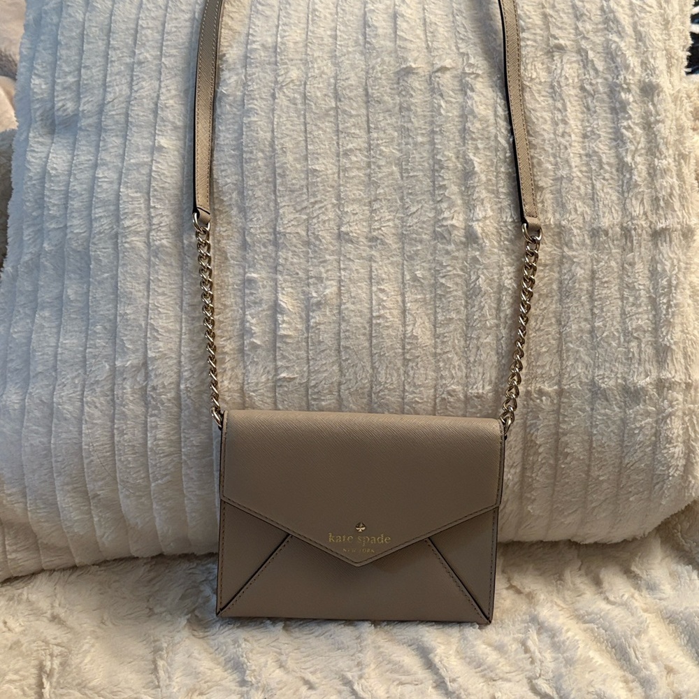 Kate Spade Beige Crossbody Bag